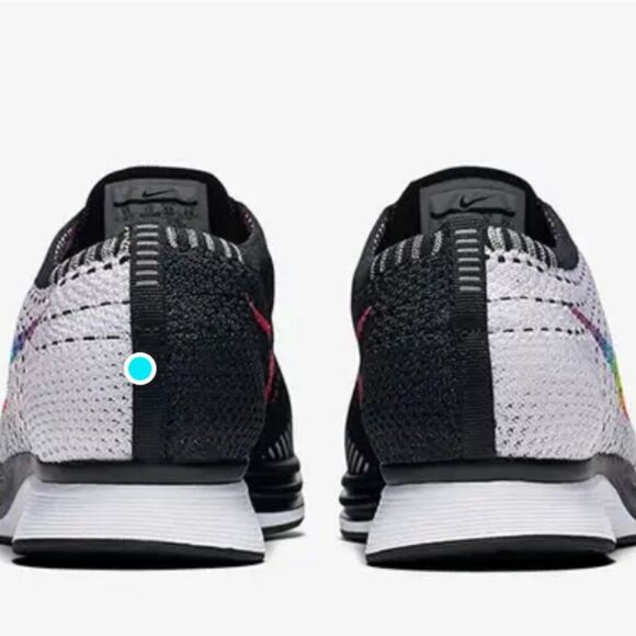 Nike Flyknit Racer Be True White Multi Color Black 902366-100 Mens 8 US 41 EUR main image 4